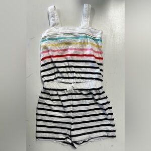 Gap Rainbow Shorts Romper Size 4